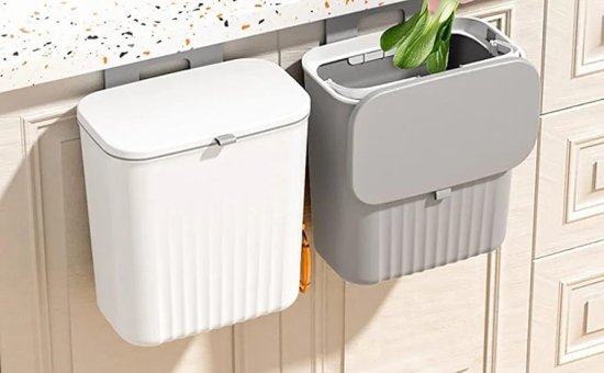 Sliding Trash Bin - Dust Bin For Wall & Cabinet - Image 4