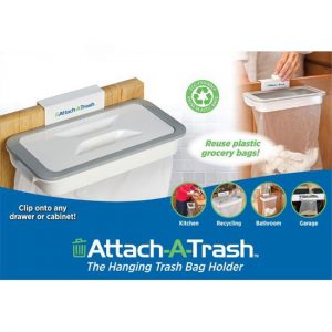 Attach-A-Trash Cabinet Trash & Garbage Bag Holder