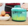 Pull'n Chop - Manual/Hand-powered Vegetables / Fruits / Nuts / Meat Food Chopper