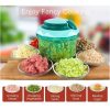 Pull'n Chop - Manual/Hand-powered Vegetables / Fruits / Nuts / Meat Food Chopper - Image 4