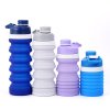 Silicon Sports Retractable/Collapsible/Folding Water Bottle - Image 3
