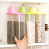 2 Piece Rice/Cereal/Bean/Nuts/Nimco Food Storage Container with Measuring Cup - Image 4