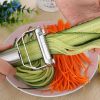 4 in 1 Fruit & Vegetable Peeler/Slicer/Shredder/Grater Set - Image 3