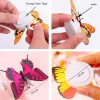 Takson - Butterfly Led Decoration Wall Sticker Lights (4 Pcs) - Image 6