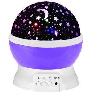 Rotating Star LED Night Lamp Projector