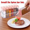 Small Six Piece Spice Jar Set