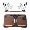 Foldable Bed Tray Lap Desk/Portable with Phone Slots Notebook Table Dorm Desk/ Folding Small Dormitory Table - Image 4