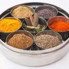 Stainless Steel Round Indian Spice Box/Masala Dabba - Image 2