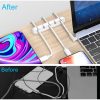 Silicone Cable Holder, Attachable to Woods,Metal,Steel,Plastic,Glass,Desk etc. - Image 2