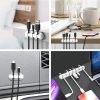 Silicone Cable Holder, Attachable to Woods,Metal,Steel,Plastic,Glass,Desk etc. - Image 3