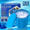 Ice Bucket Space Saving Ice Genies Ice Ball Maker/Portable Silicon Ice Cube Maker