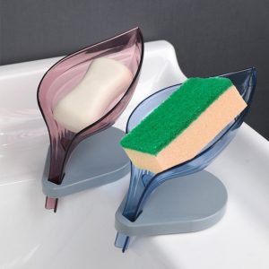 Soap Saver-Automatically Draining Soap Bar Holder-Pack Of 2