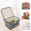 Multi-Purpose Foldable Non-Woven Storage Organizer Box - Image 2