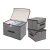 Multi-Purpose Foldable Non-Woven Storage Organizer Box - Image 3