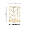 Elegant Golden Round Iron Wire Pen Holder - Image 2