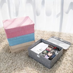 Socks & Under Garments Clothing Organizer Container Box