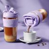 Glass Straw Cup Sipper 2 In 1 - Image 2