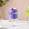 Glass Straw Cup Sipper 2 In 1 - Image 3