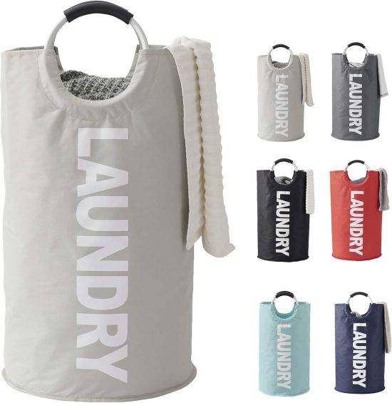 Collapsible Large Laundry Basket - Hamper - Image 2