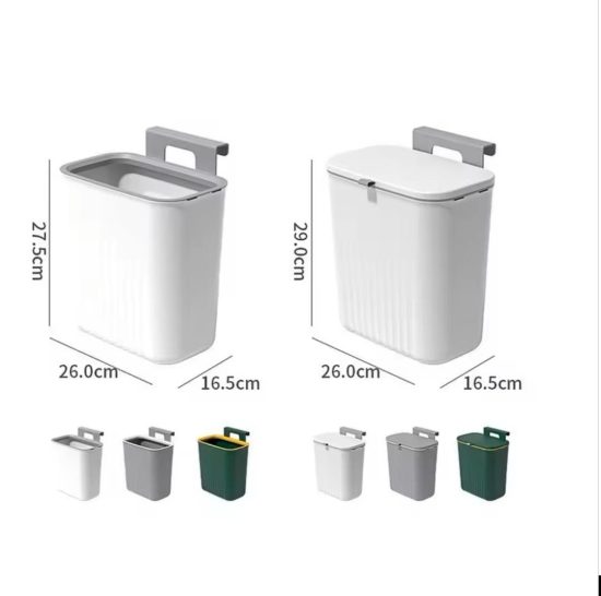 Sliding Trash Bin / Dust Bin For Wall/Cabinet - Image 3